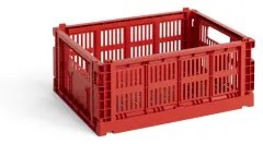 Úložný box Crate Recycled Red M HAY