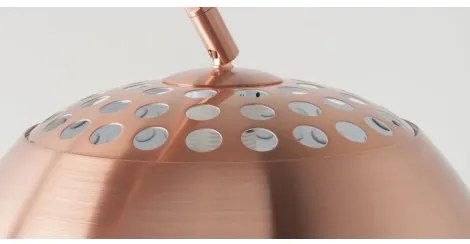 Stojací lampa Metal Bow Copper Zuiver 5100022