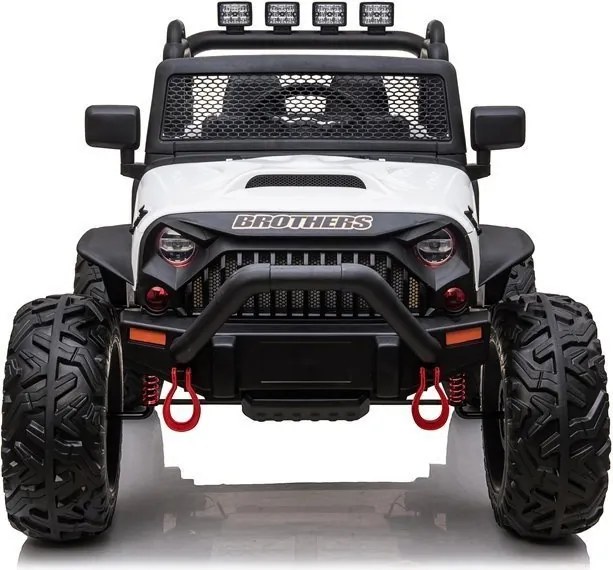 LEAN CARS Autobatéria Jeep JC666 White