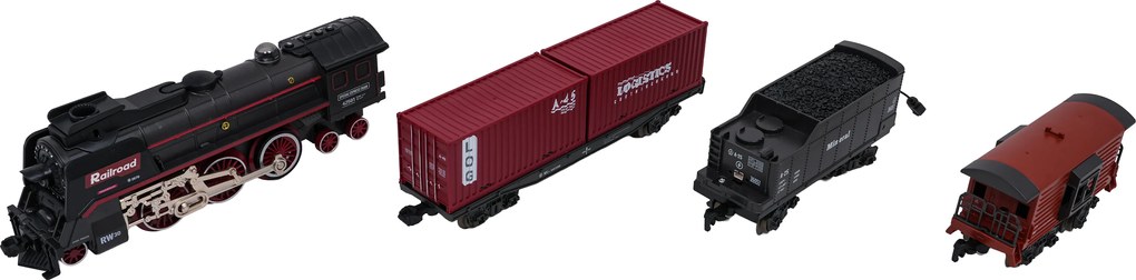 Ramiz Retro vláčik so svetelnou, zvukovou a dymovou funkciou 138cm