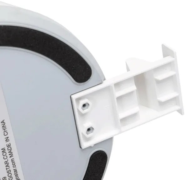 Aigostar - LED Stmievateľná stolná lampa so zásuvkami a USB LED/4,6W/230V biela