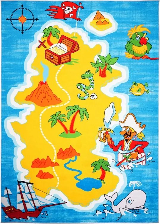 TA Koberec CP-580 FLANEL S POTLAČOU Rozmer: 120x170 cm