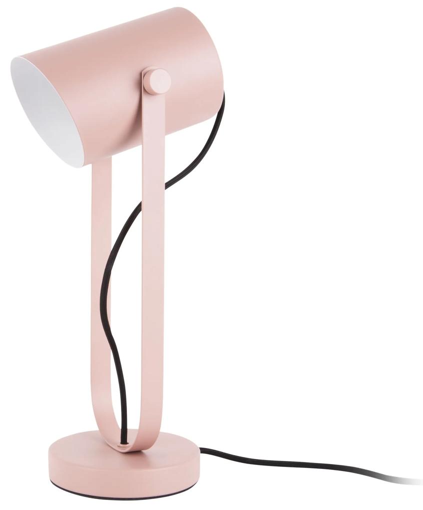 LEITMOTIV Stolná lampa Snazzy ružová 41,5 × 13 × 13 cm