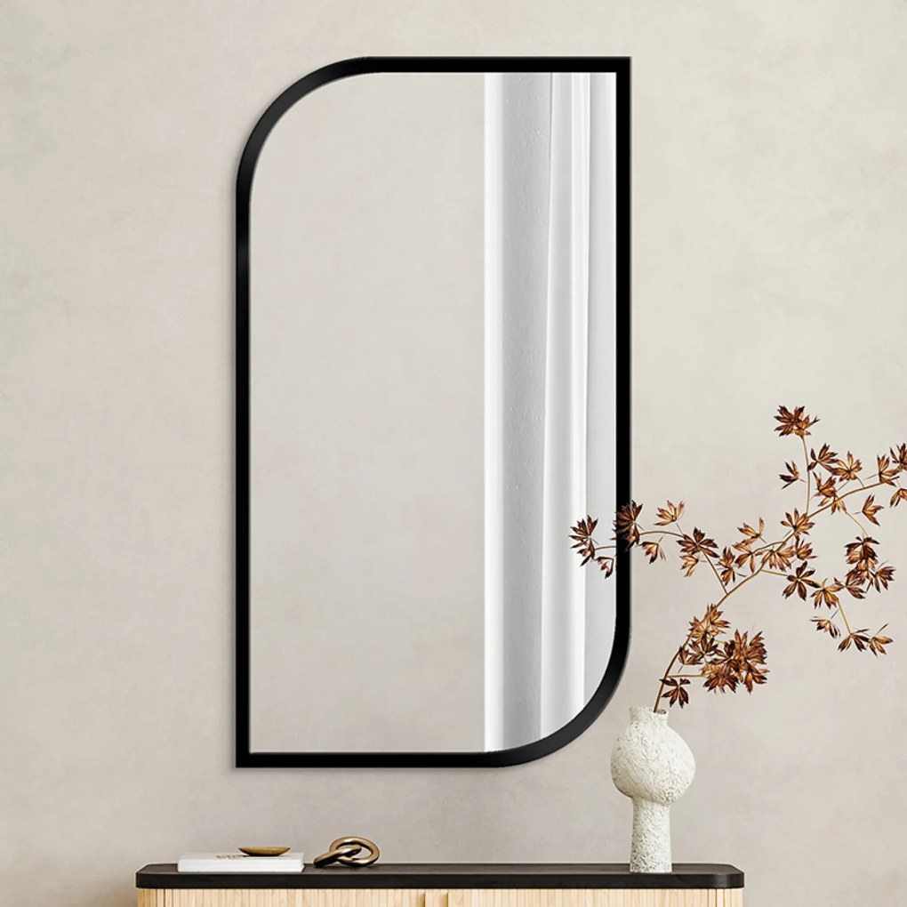 Zrkadlo Mabex Black Rozmer zrkadla: 80 x 110 cm