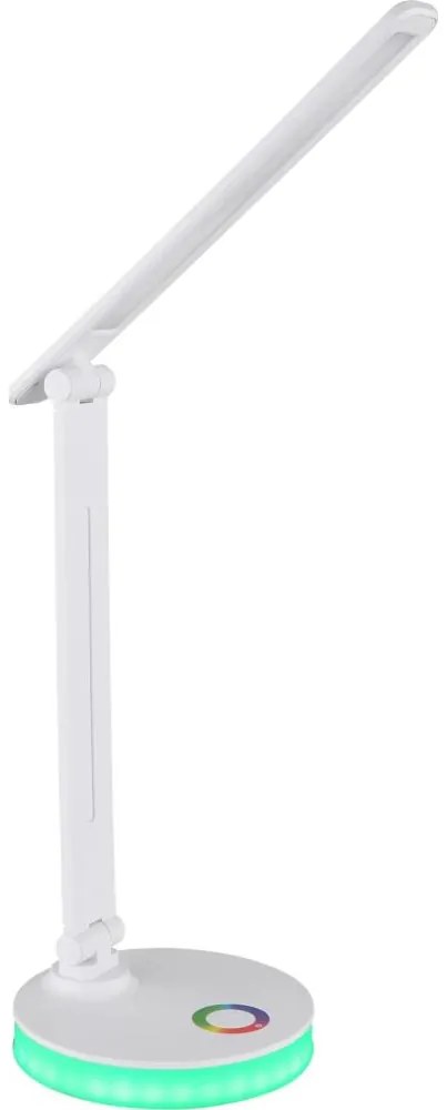 Globo 58445W - LED RGBW Stmievateľná stolná lampa GERALDO LED/5W/230V + LED/2W GL7707