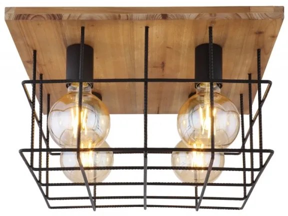 Globo 15530-4D - Stropné svietidlo MERRIL 4xE27/60W/230V