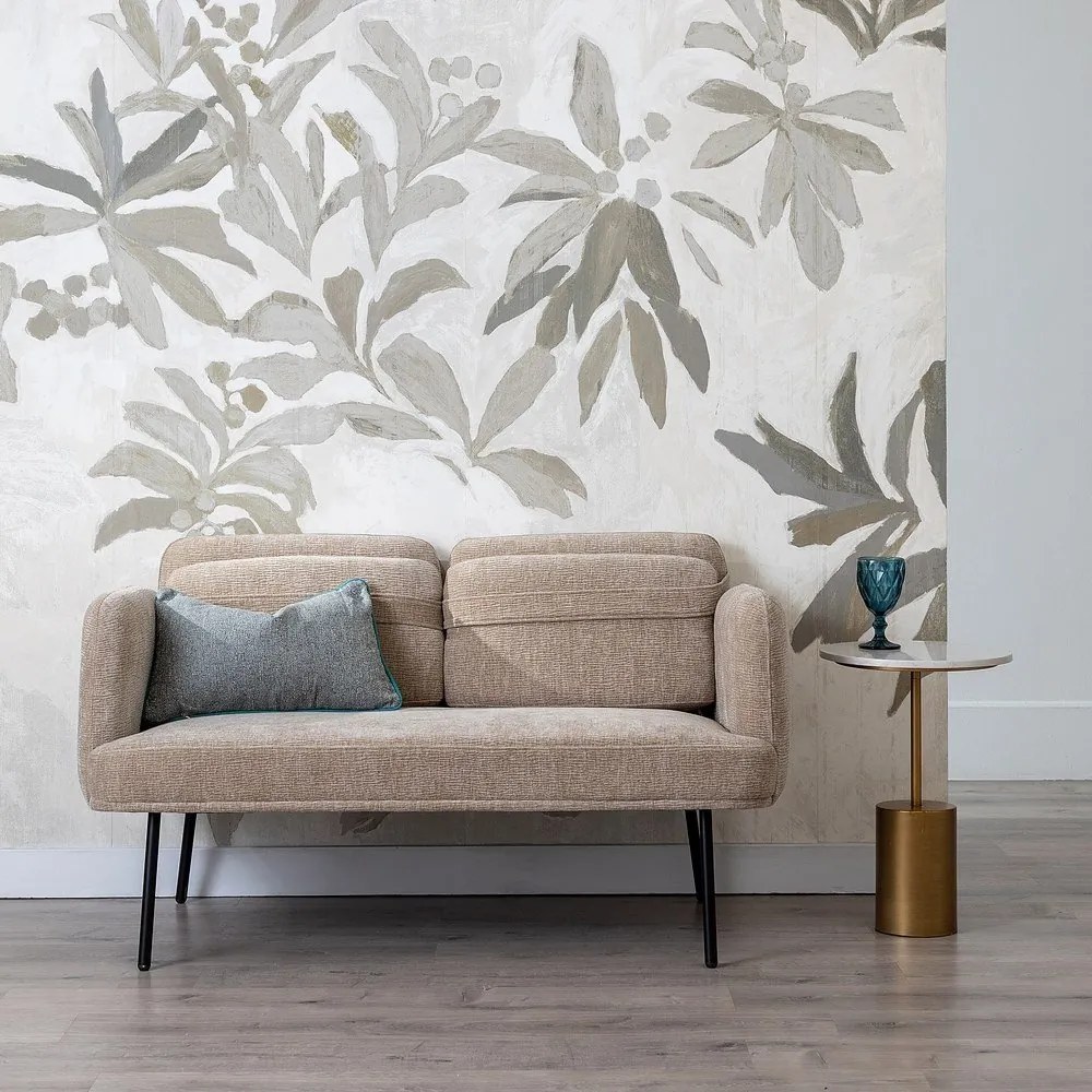 Béžová ženilková pohovka 127 cm Bind – Ixia