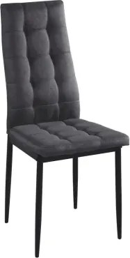 Jedálenská stolička Douglas, tmavo šedá%