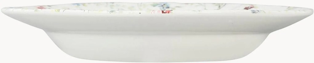 Keramické hlboké taniere Fleurs Champs, 6 ks