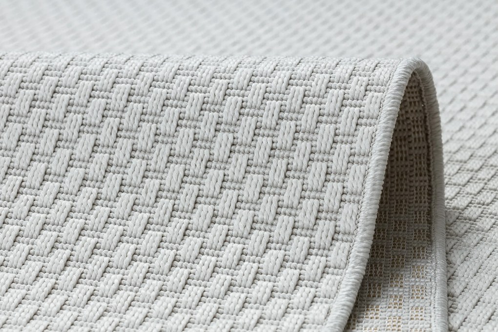 Koberec TIMO 6272 SIZAL exteriérový, biely
