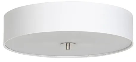 Rustikálne stropné svietidlo biele 50 cm - Drum