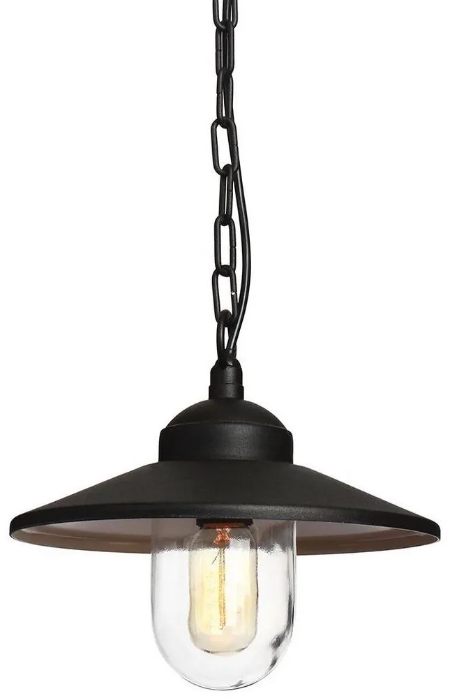 Elstead - Vonkajší luster na reťazi KLAMPENBORG 1xE27/60W/230V IP44