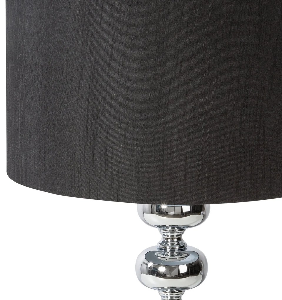 Stolná lampa Niki 36x23x61 cm čierna