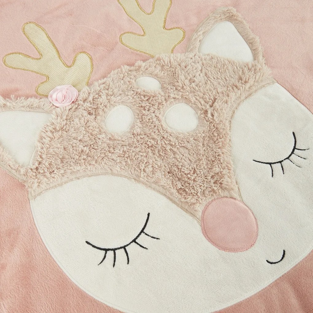 Bieco - Detská hracia deka - jelenček Ella