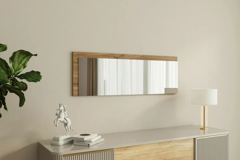 Zrkadlo Lariya Walnut 40 x 120 cm