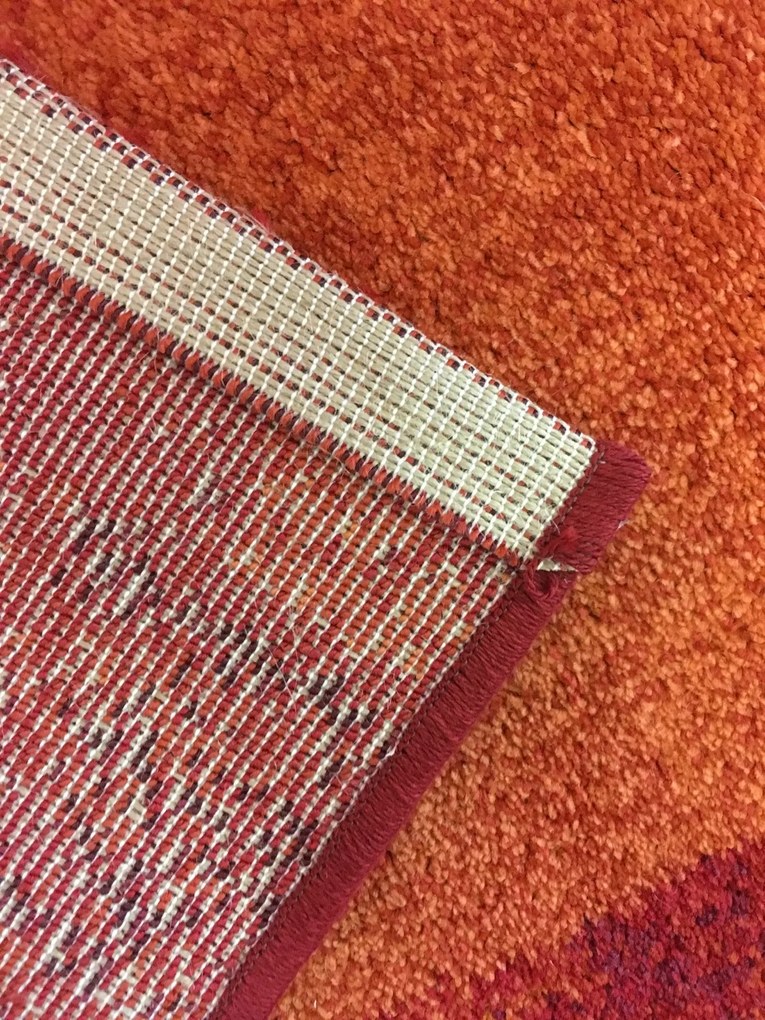 Spoltex, Výpredaj: Kusový koberec Infinity 32199-9210, 200x290, oranžová, chodba / predsieň