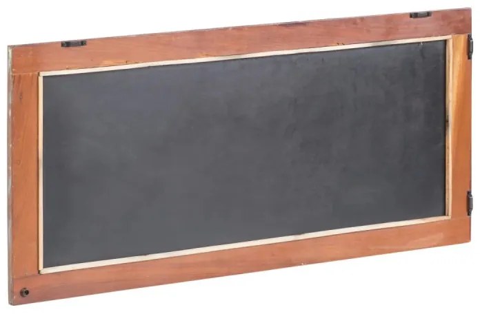 furniture-nabytek.cz - Masívne kúpeľňové zrkadlo Sumana II z recyklovaného dreva, lakované, hnedé – 130×60 cm