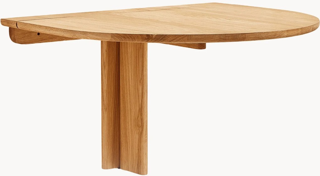 Drevený skladací bistro stôl Trefoil, Š 75 cm