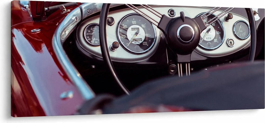 Obraz - Detail automobilu (120x50 cm)
