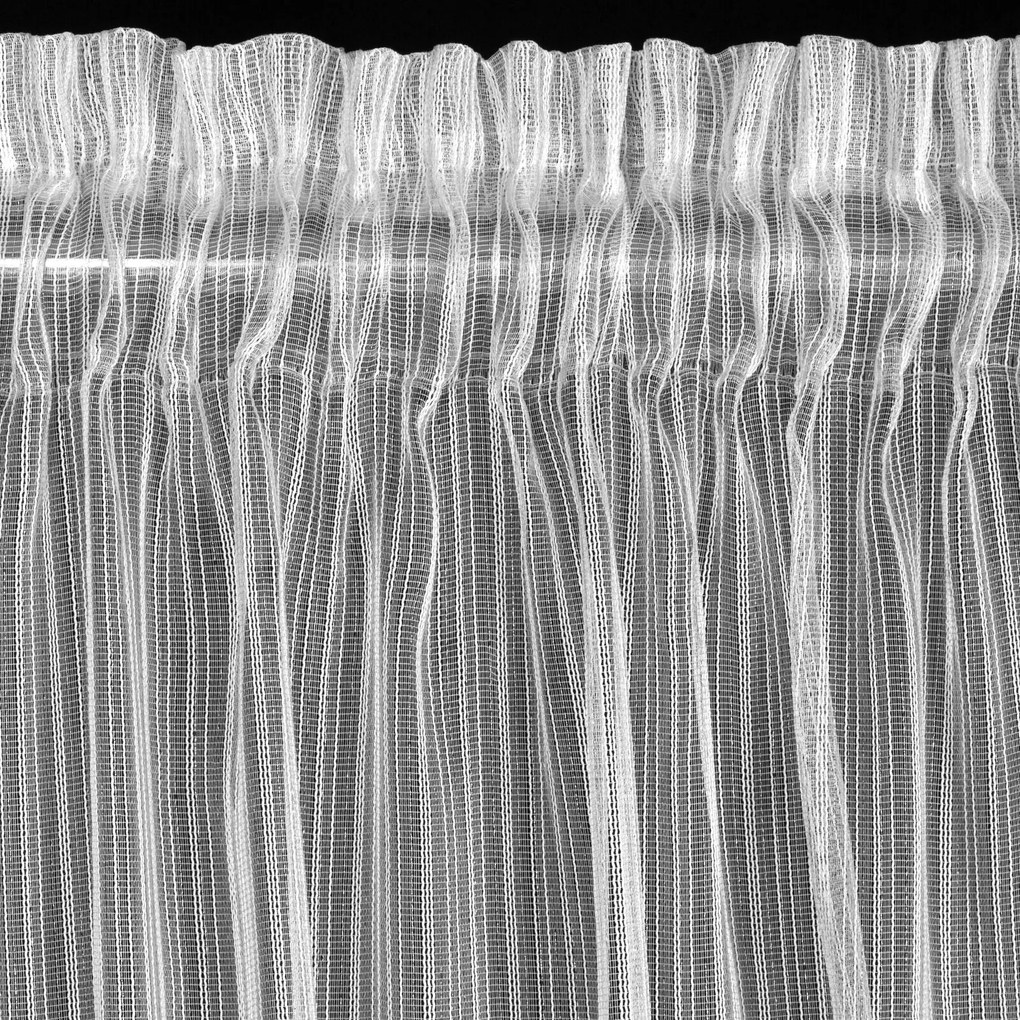 ZÁCLONA NA PÁSKE NOELIA 300X270 CM BIELA
