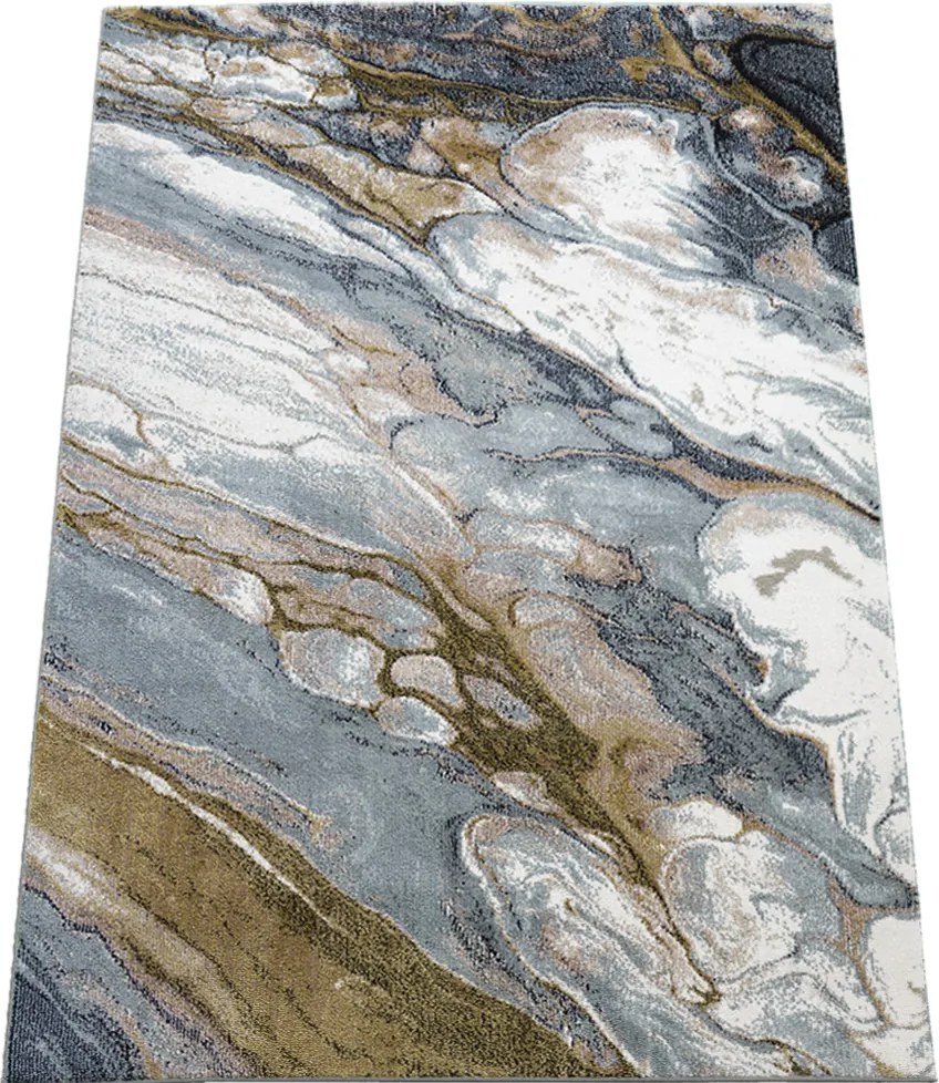 Koberec Microsofty 8302 MULTI – viacfarebný shaggy obdĺžnik Rozmer: 60x100 cm