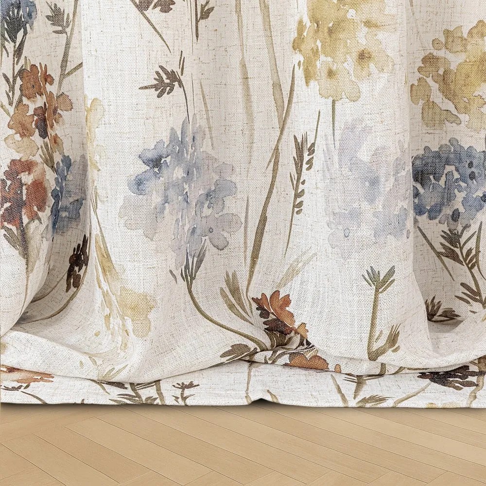 Krémovobiely záves 135x250 cm Flosi – Restilo