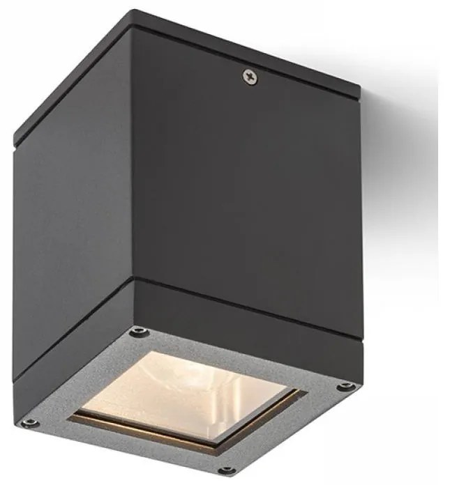 RED - Design Rendl-R10385 - Vonkajšie stropné svietidlo QUADRA 1xE27/75W/230V IP54