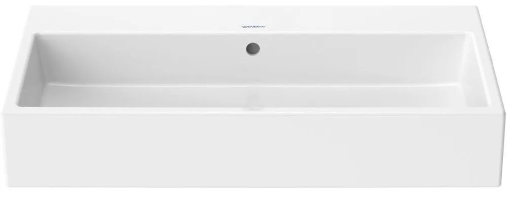 DURAVIT Vero Air umývadlo do nábytku bez otvoru, s prepadom, spodná strana brúsená, 800 x 470 mm, biela, s povrchom WonderGliss, 23508000281