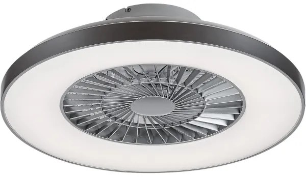 Rabalux - LED Stmievateľné stropné svietidlo s ventilátorom LED/40W/230V + DO