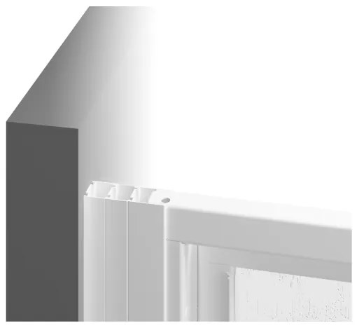 Ravak 00VG01R211 - Trojdielne sprchové dvere SUPERNOVA 120x198 cm biele