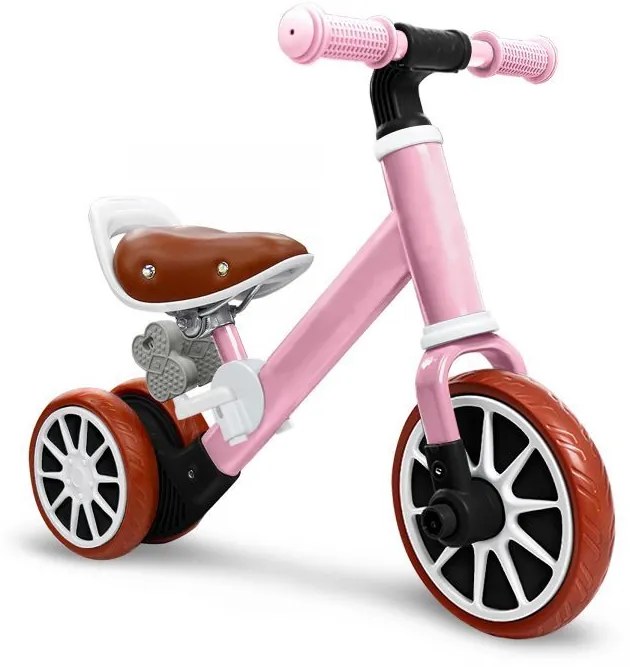 Odrážadlo/bicykel 2v1 Pink, Eco Toys