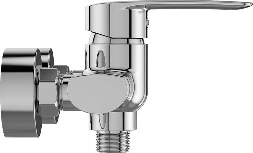 Mereo Pego, Sprchová nástenná batéria, 150 mm, bez príslušenstva, chróm, MER-CB60103P
