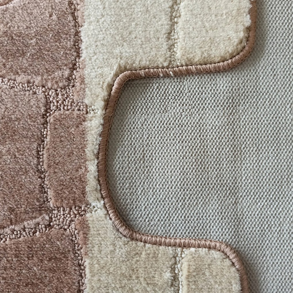 DY Kúpeľňová sada Montana s výrezom Sariyer XL Beige