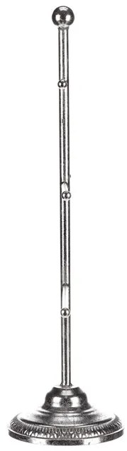 Autronic BONTEC Stojan kovový - na zavesenie ozdôb, strieborný Farba: Biela