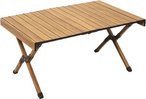 MI Kempingový stolík DREVO 90