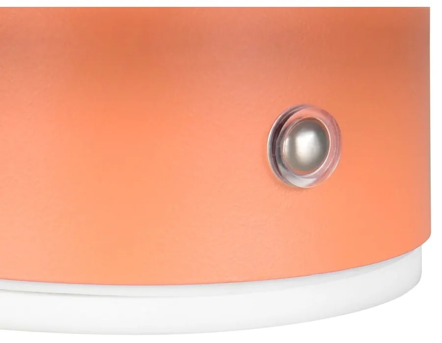 Oranžové LED nástenné svietidlo na USB Davey – Trio