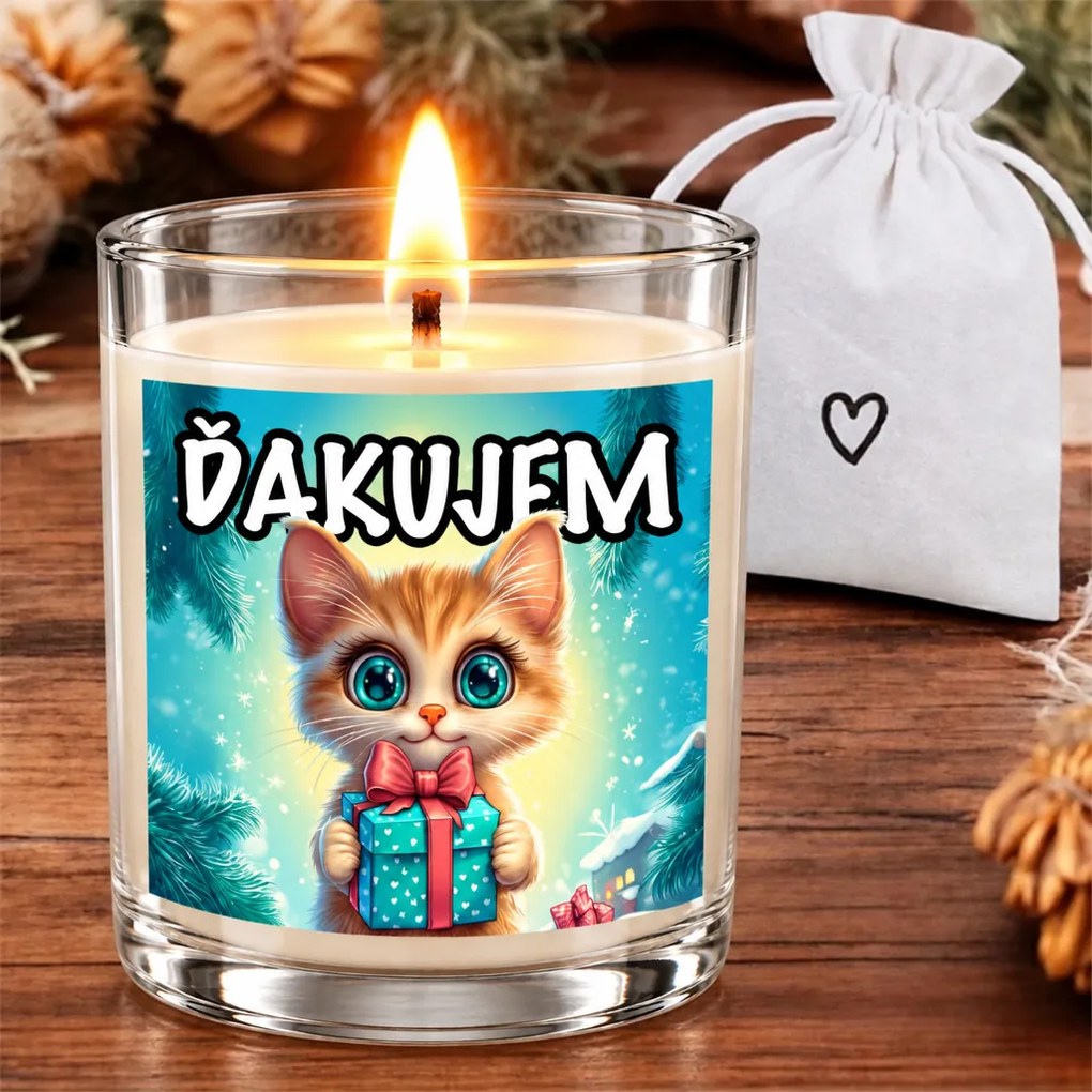 Ahome Krásna sviečka - Ďakujem
