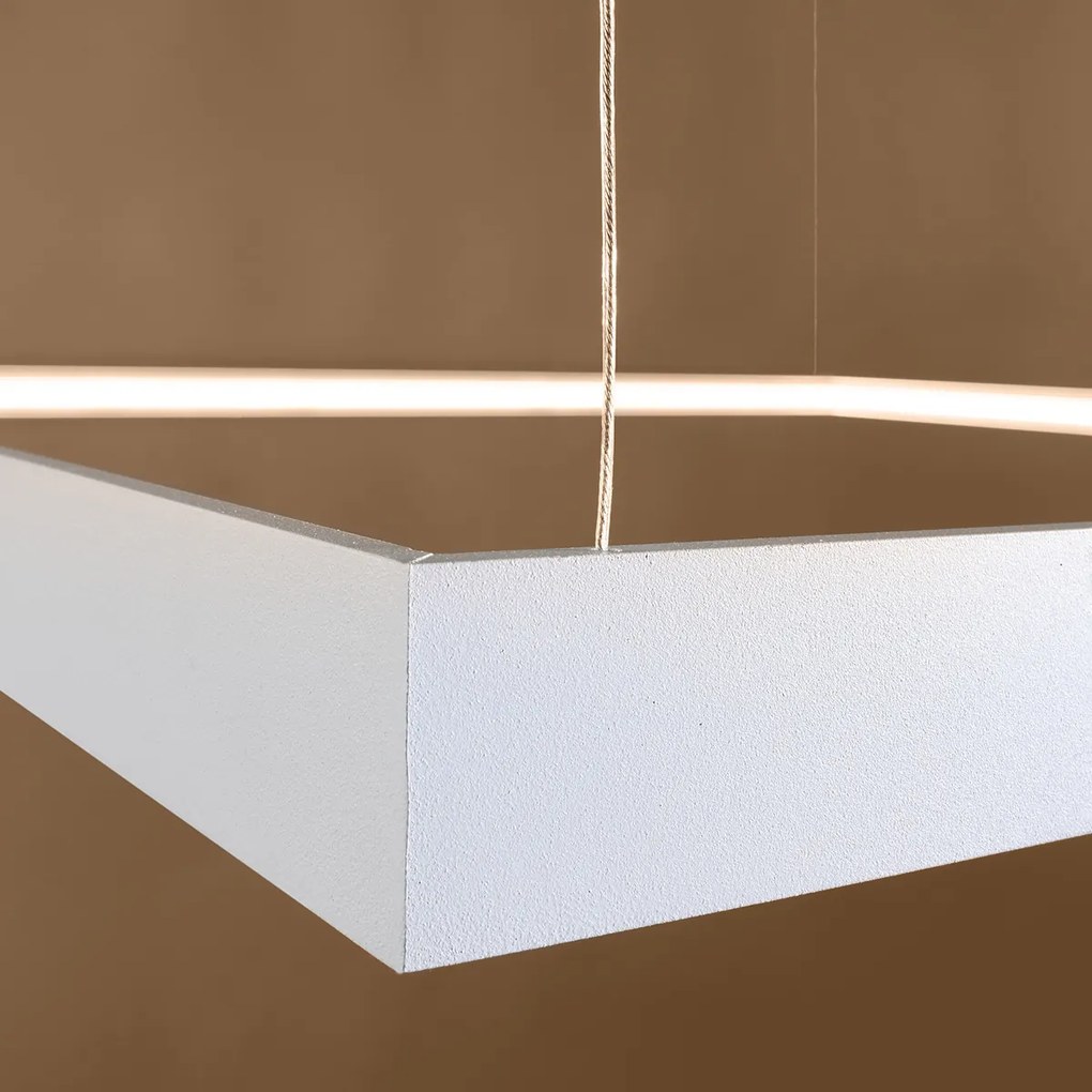 Závesné LED svietidlo Nelya m, 1x LED 50w, 3000k, w
