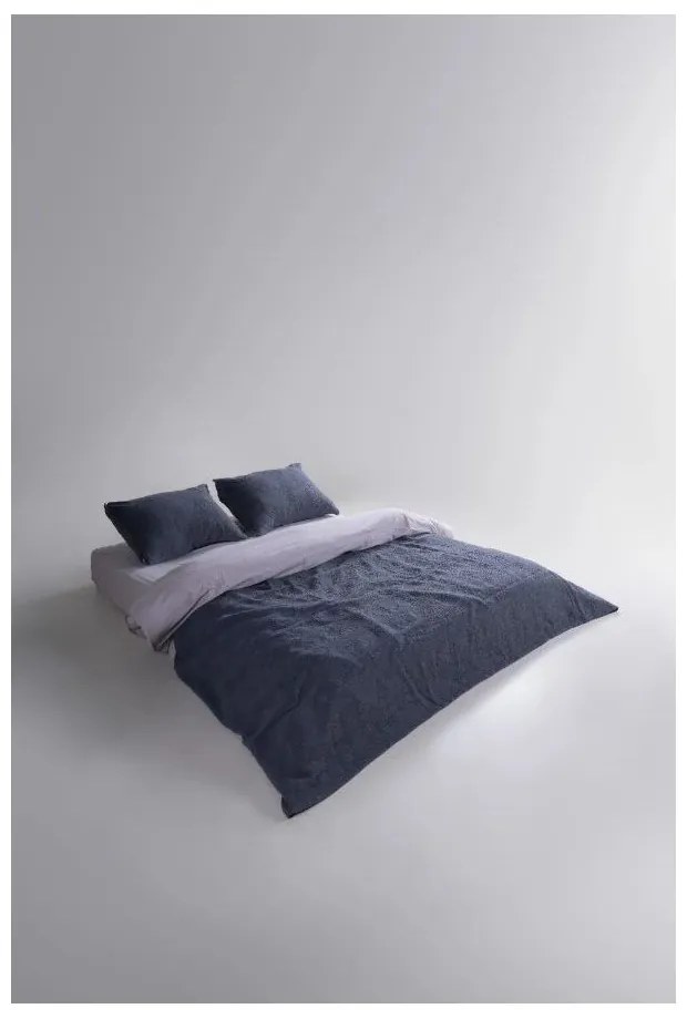 Tmavosivá súprava prikrývky a obliečky na vankúš zo žakára 240x260 cm Jacquard – Mila Home Luxury