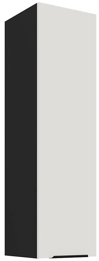 Kuchynská skrinka Aria-Wh/Bl Anti Fingerprint 30g-108 1f