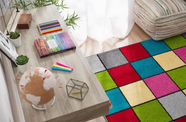 Koberec Agnella Funky Top Super Kuku žltý