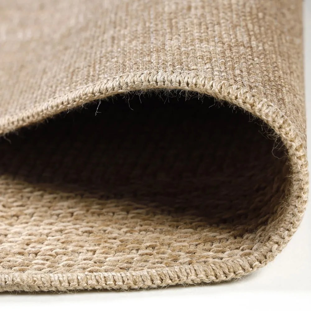 Béžový okrúhly vonkajší koberec ø 160 cm Comilla – Ayyildiz Carpets
