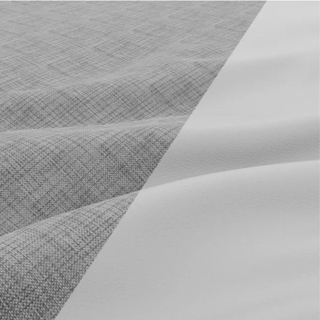 Kreslo LUNA sivé / biele