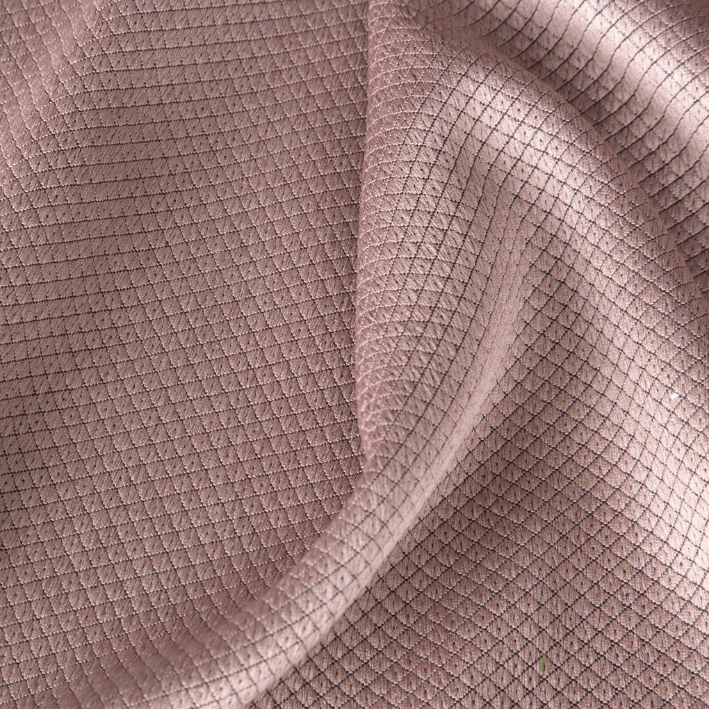 ZATEMŇOVACÍ ZÁVES NA KRÚŽKOCH AMARO 140X250 CM TMAVORUŽOVÁ