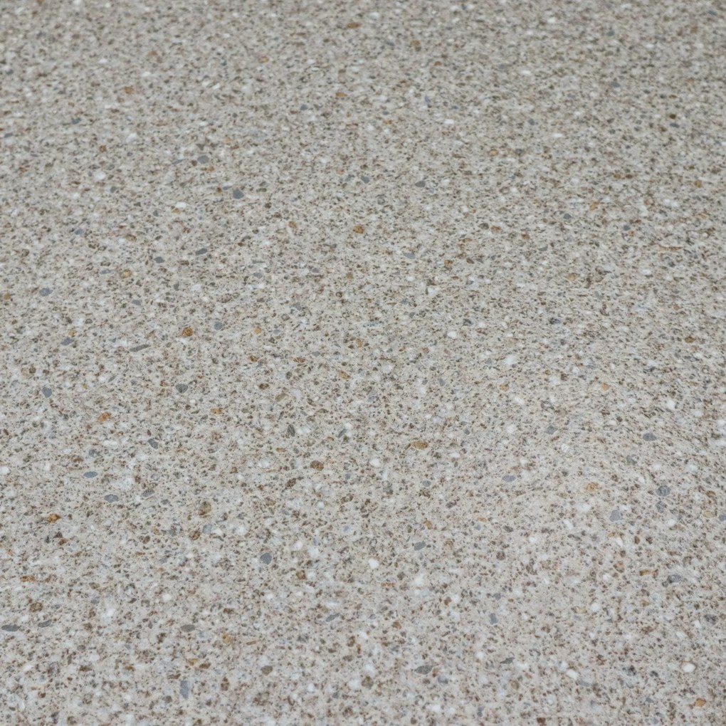 Gerflor, PVC podlaha - lino AladinTex Home 0711 Gravel, na mieru, šíře 4m, béžová, bez podkladu, obývacia izba