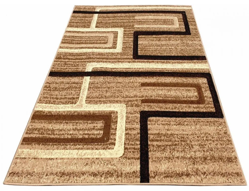 Kusový koberec PP Link béžový, Velikosti 70x130cm