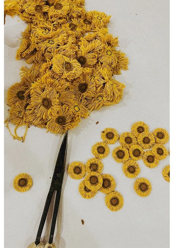 Béžový bavlnený detský hrací koberec 120x170 cm Farm Fields – Lorena Canals