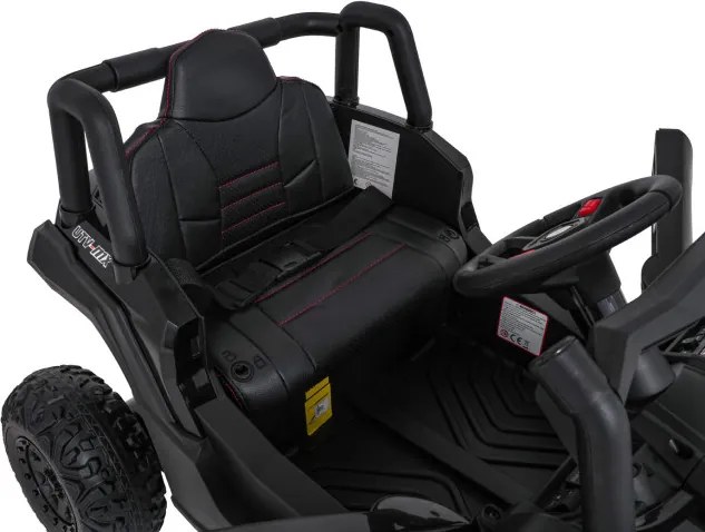 Elektrické autíčko Buggy Madman UTV-MX čierne