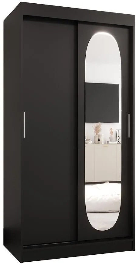 Skriňa Royal 100 čierna