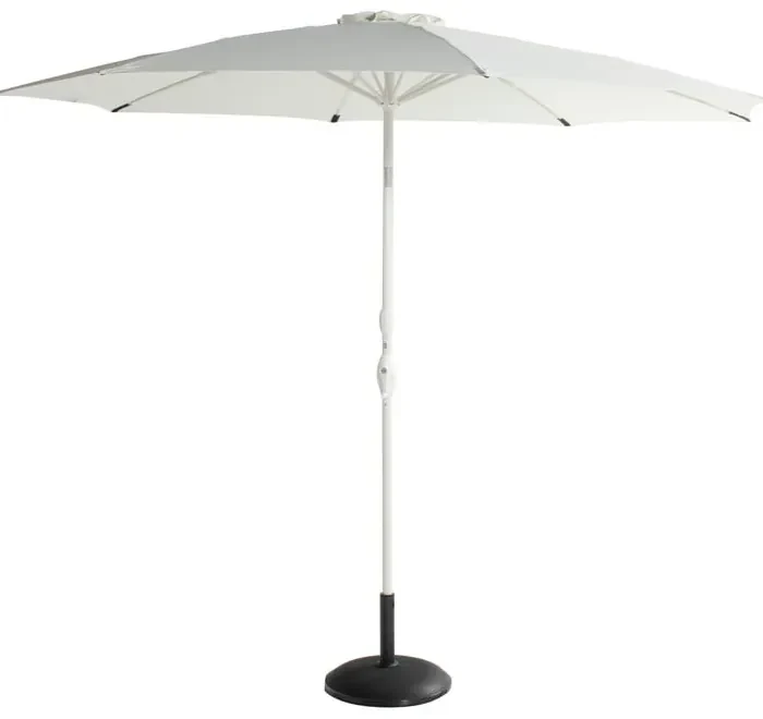 Biely slnečník ø 300 cm Sophie – Hartman